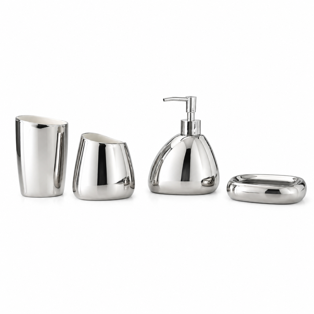 Chrome Bathroom Set