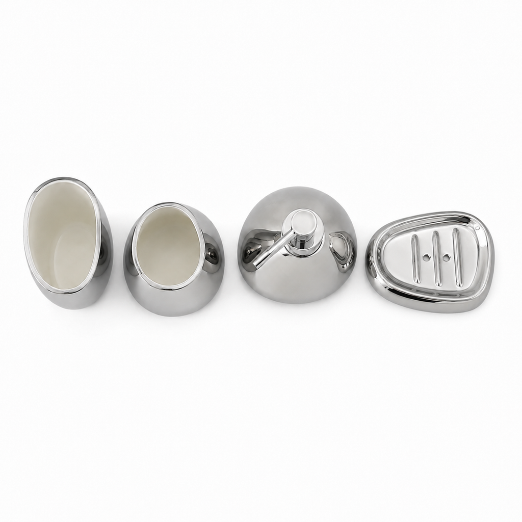 Chrome Bathroom Set