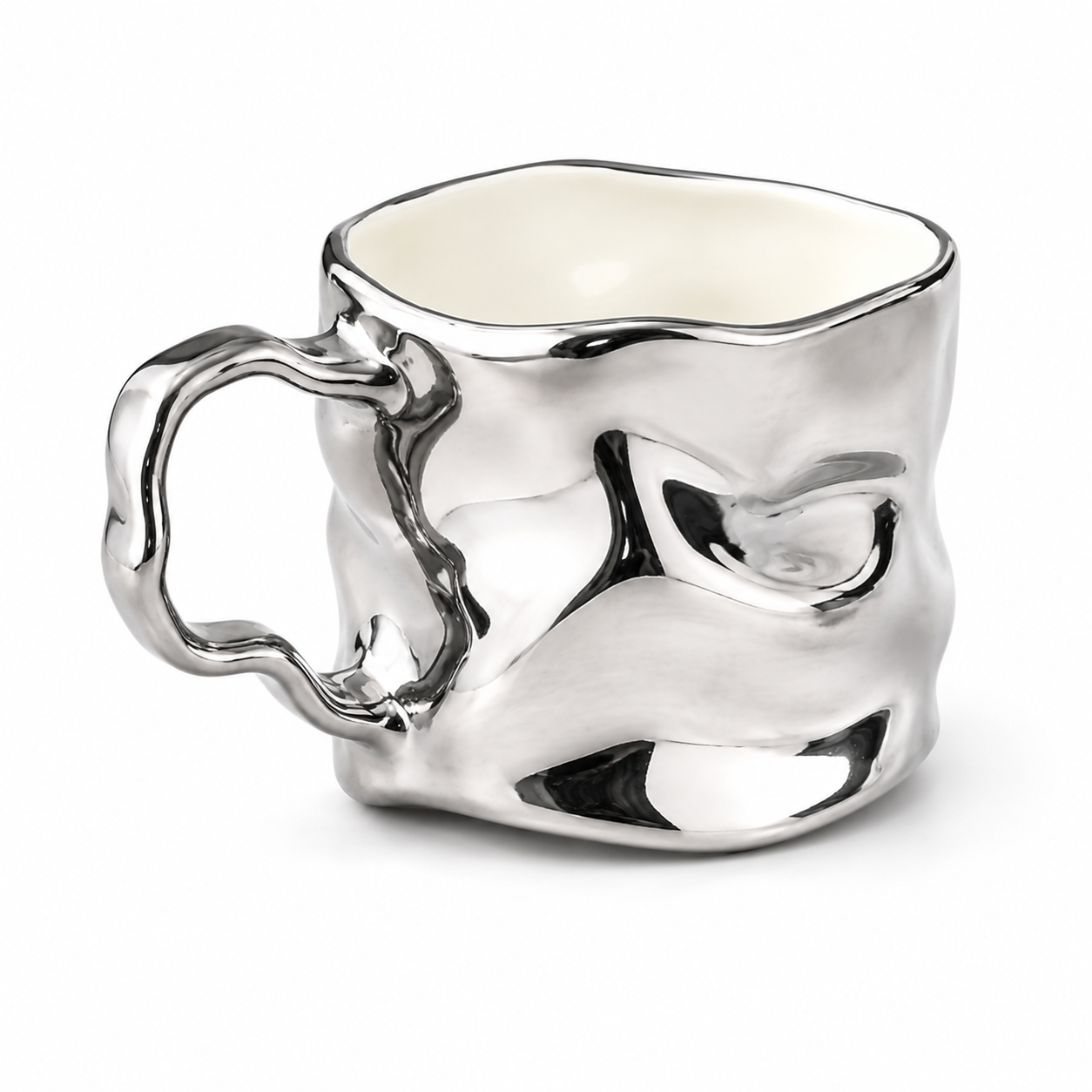 Molten Chrome Mug