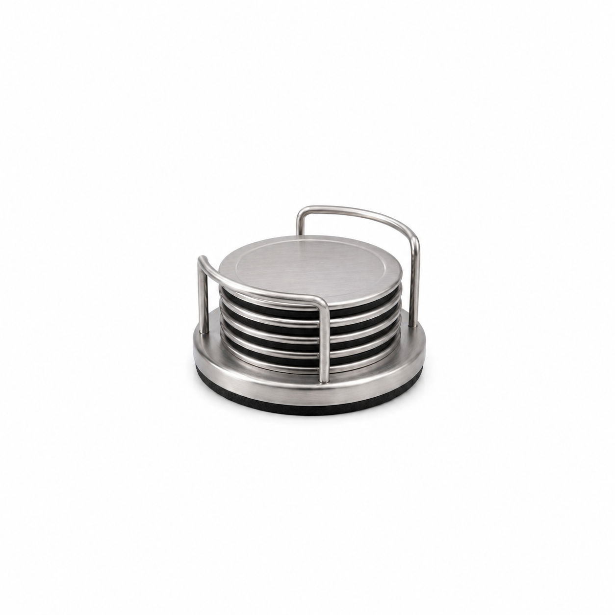 Stainless Steel Coaster Set (6)