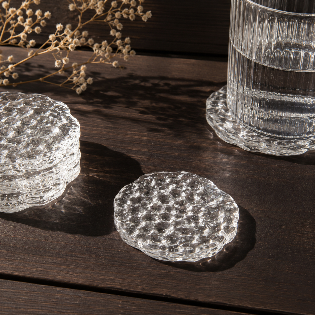 The Glacier Glass Coaster